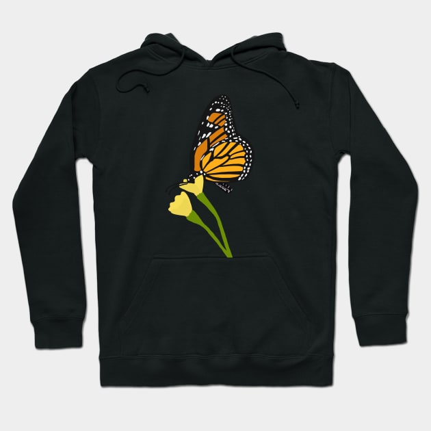 Monarch Butterfly Hoodie by Timberdoodlz